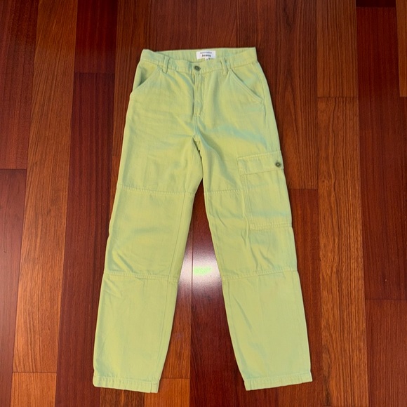 Reformation Green Bailey Trousers - Picture 3 of 8